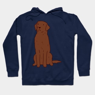 Copy of Brown Labrador drawing Hoodie